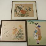 795 4720 SILK PAINTINGS